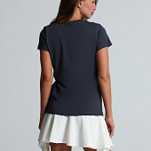 Футболка женская T-bolka Lady, темно-серая (графит)