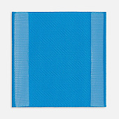 Лейбл тканевый Epsilon, L, голубой