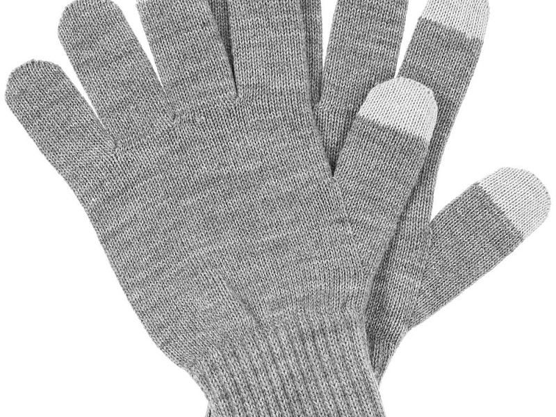 Перчатки сенсорные Real Talk, серые