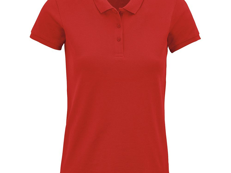 Рубашка поло женская Planet Women, красная