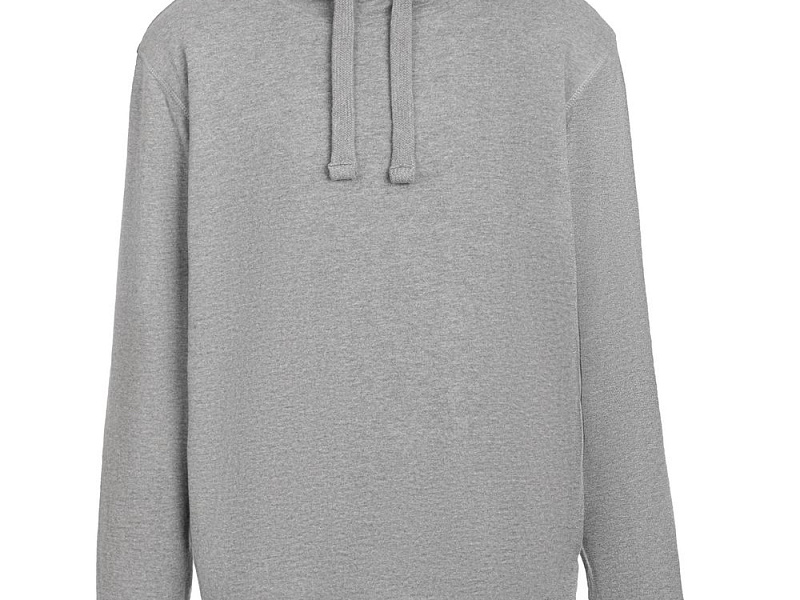 Двусторонняя толстовка Revers, серая с красным