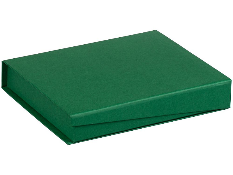 Коробка Duo под ежедневник и ручку, зеленая