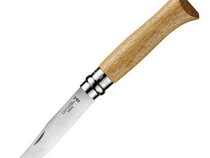 Нож Opinel No 8, дуб