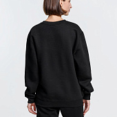 Свитшот унисекс Delta, черный