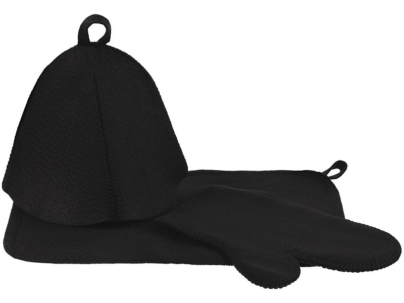 Набор для бани «Парилка», черный