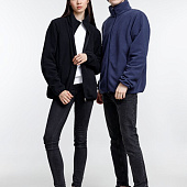 Куртка флисовая унисекс Nesse, черная