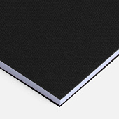 Блокнот Salvador в клетку, черный