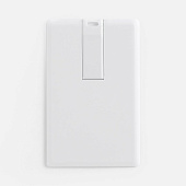 Флешка Card, 8 Гб, белая