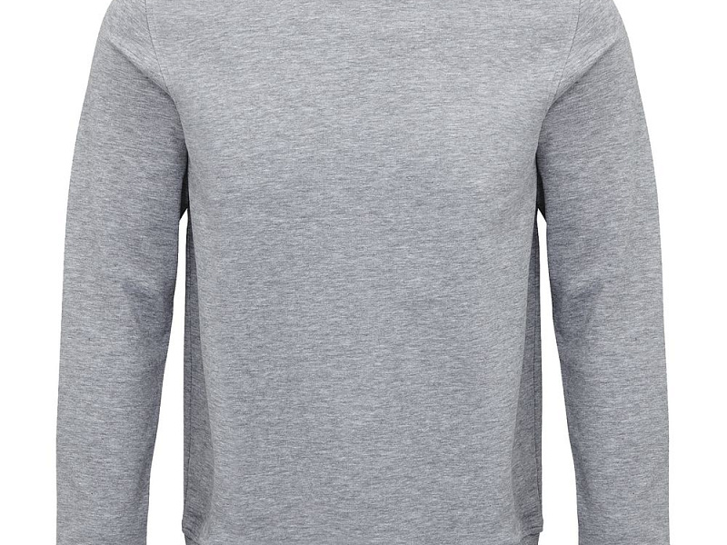 Свитшот унисекс Comet, серый меланж