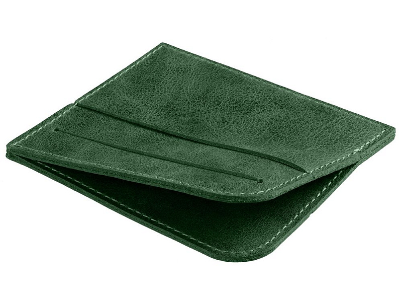 Чехол для карточек Apache, темно-зеленый
