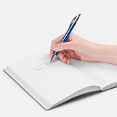 Ручка шариковая Undertone Metallic, синяя