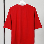 Футболка оверсайз Vozduh 2.0, красная