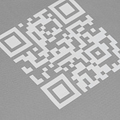 Зонт складной Hard Work с проявляющимся рисунком, серый