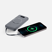 Аккумулятор Omni Qi 10000 мАч, ver.2, серый