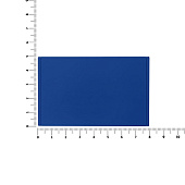 Лейбл из ПВХ Dzeta, ХL, синий