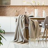 Плед «Селигер», песочный