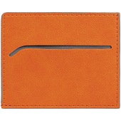 Чехол для карточек Petrus, оранжевый