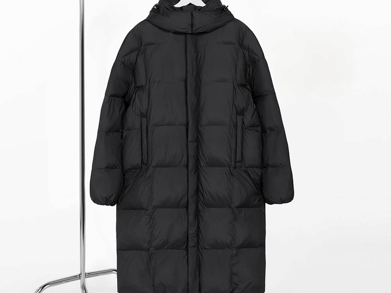 Пуховик унисекс Kapsula, черный