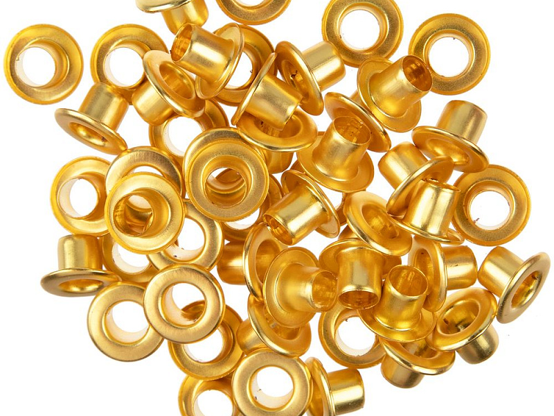 Люверс Ose, M, золотистый