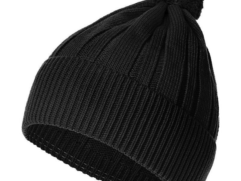 Шапка Knit Beat, черная