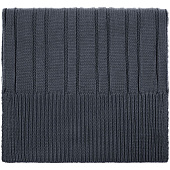 Шарф Knit Beat, серый (графит)