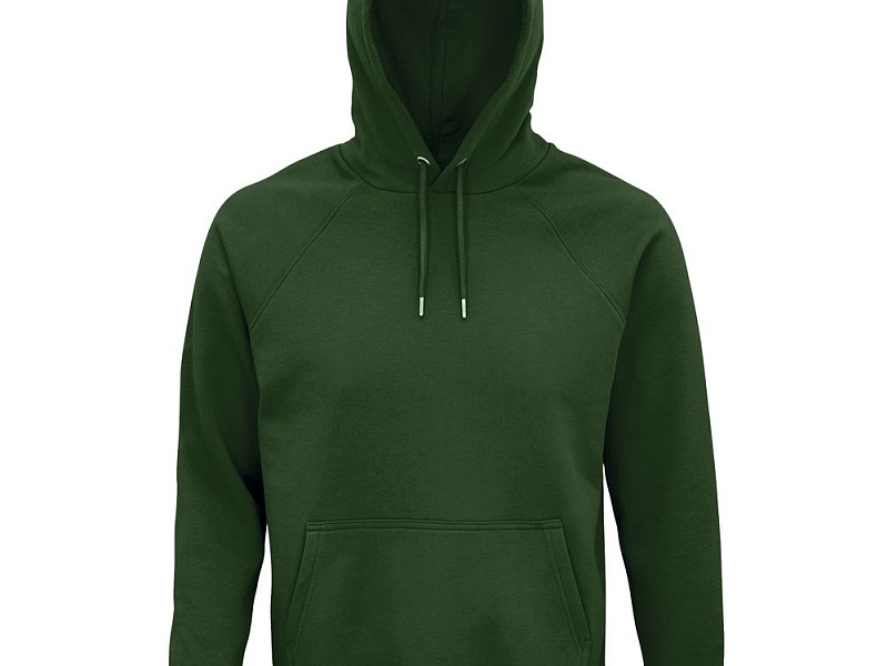 Толстовка унисекс Stellar, темно-зеленая