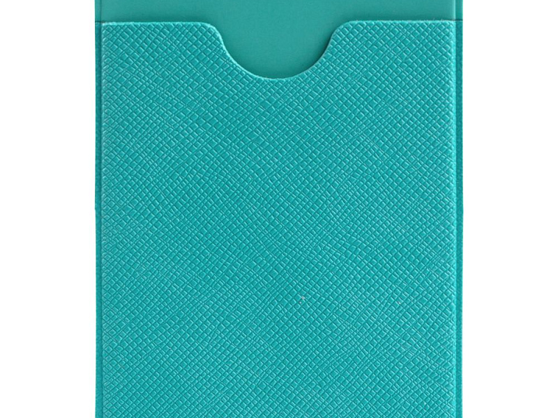 Чехол для карты на телефон Devon, бирюзовый