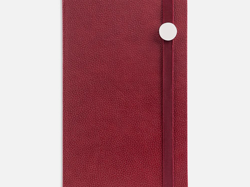 Ежедневник Nova Round, недатированный, красный