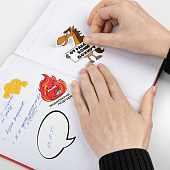 Наклейки бумажные Sticker Pack на заказ, M