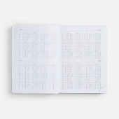 Ежедневник Nebraska, недатированный, белый