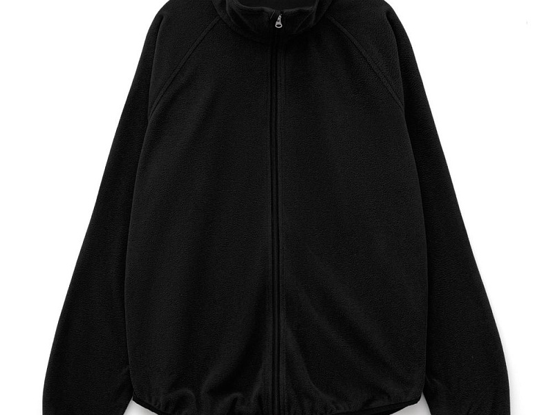 Куртка флисовая унисекс Fliska, черная