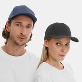 Бейсболка Long Beach, синяя (джинс)