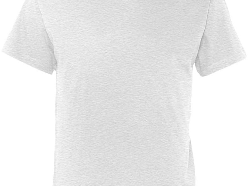 Футболка мужская с V-образным вырезом Victory 150, светло-серый меланж