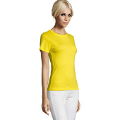 Футболка женская Regent Women, лимонно-желтая