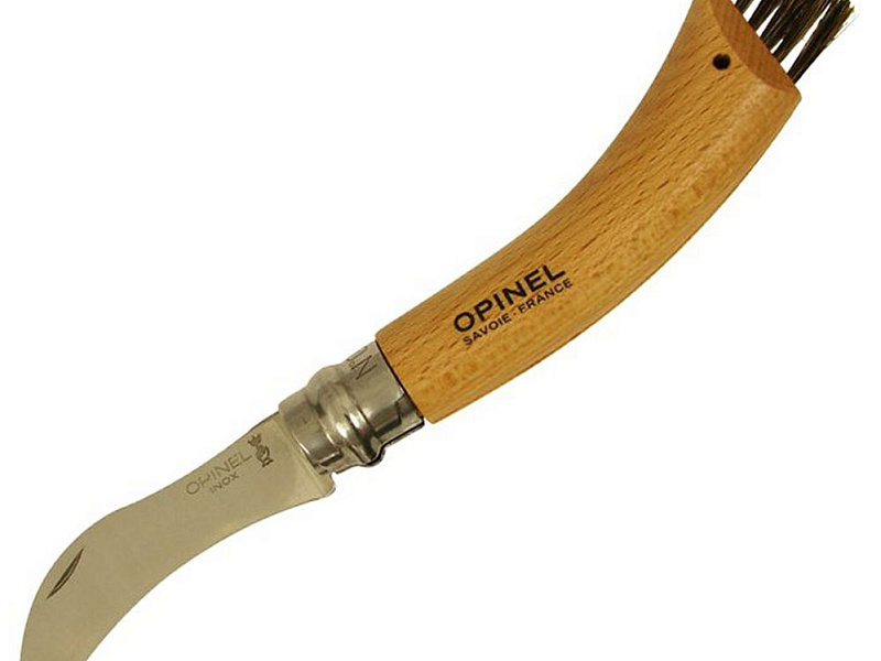 Нож грибника Opinel No 8, бук