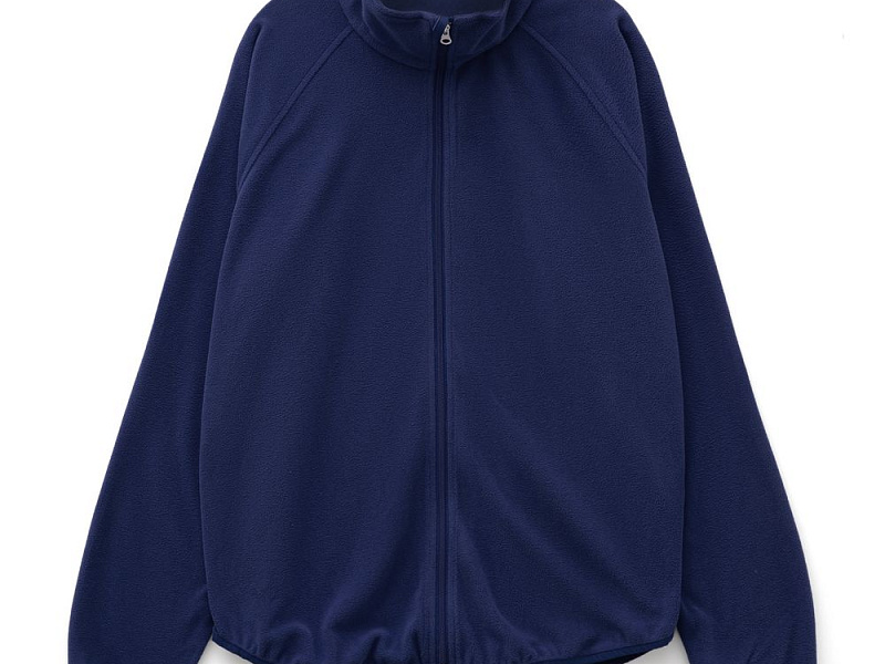 Куртка флисовая унисекс Fliska, темно-синяя