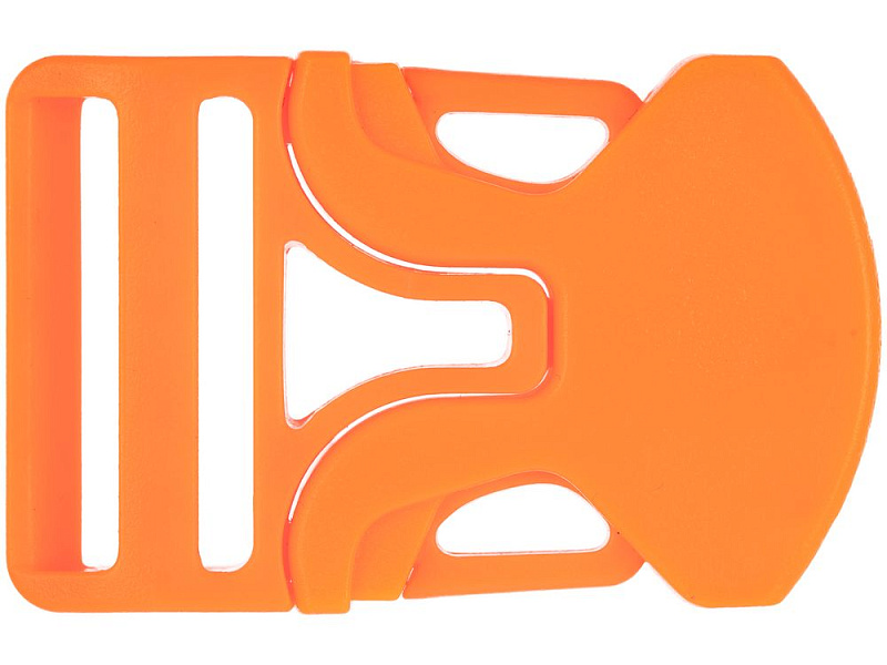 Застежка-пряжка односторонняя Triden, оранжевый неон