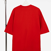 Футболка оверсайз унисекс Kosmos 2.0, красная