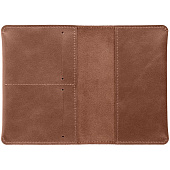 Обложка для паспорта Apache, ver.2, коричневая (какао)