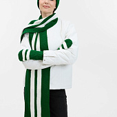Шарф Winwear, темно-зеленый (глубокий зеленый)