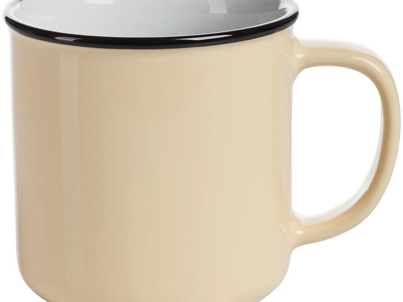 Кружка Dacha, средняя, светло-желтая