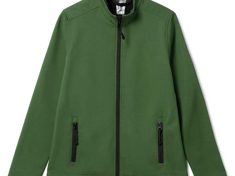 Куртка софтшелл женская Race Women, темно-зеленая