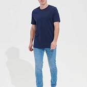 Футболка унисекс Tuner, темно-синяя