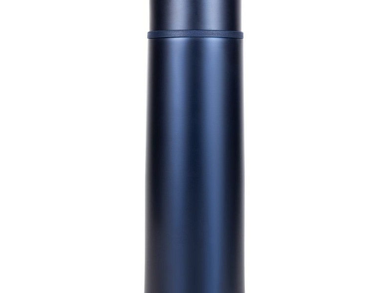 Термос Relaxika 1000, темно-синий