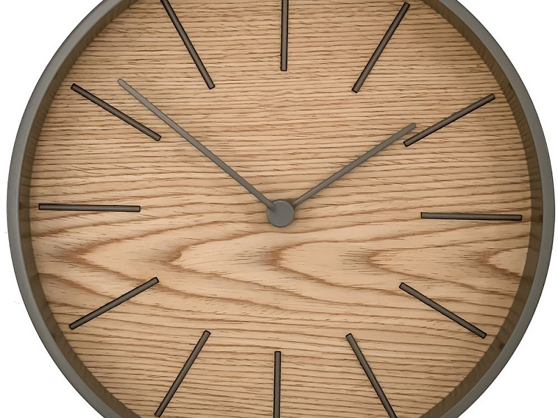 Часы настенные Paco, дуб
