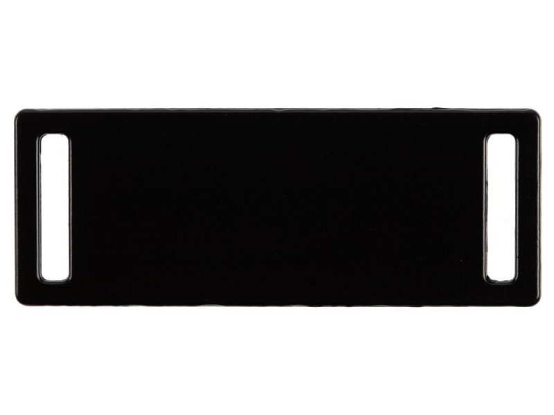 Шильдик металлический Kova, черный