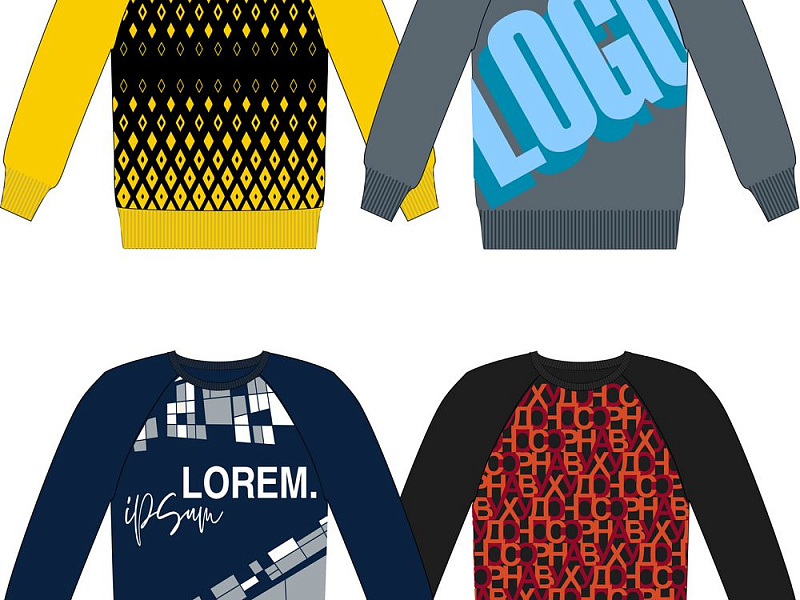 Джемпер на заказ Tricksy Net Reglan, акрил