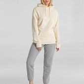 Толстовка с капюшоном унисекс Hoodie, светло-желтая