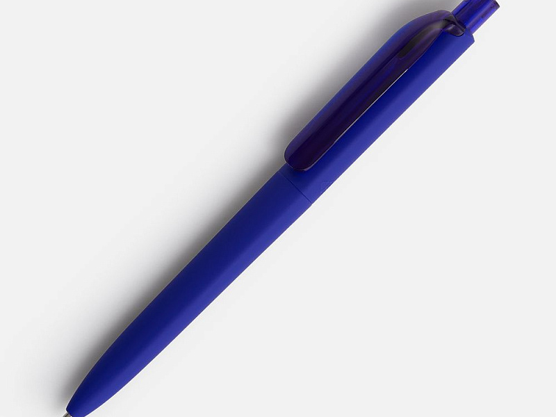 Ручка шариковая Prodir DS8 PRR-T Soft Touch, синяя