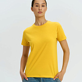 Футболка унисекс Regent 150, желтая